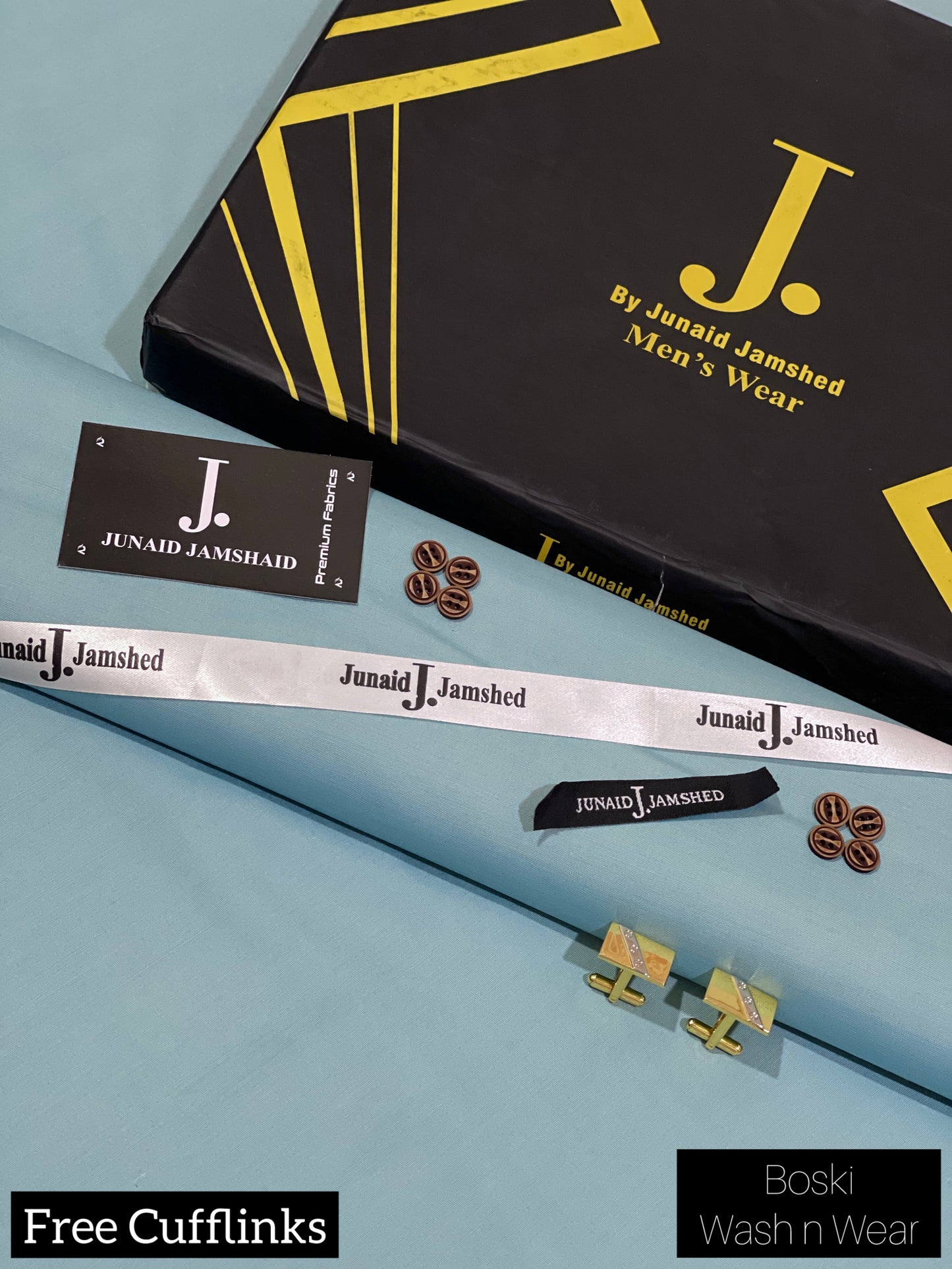 Junaid Jamshed Boski With Cufflinks D-15
