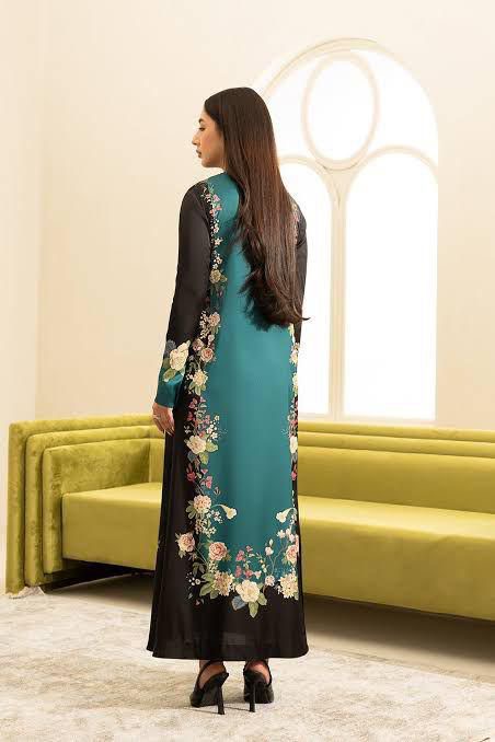Unstitch Silk 3pc Digital Printed VS-14