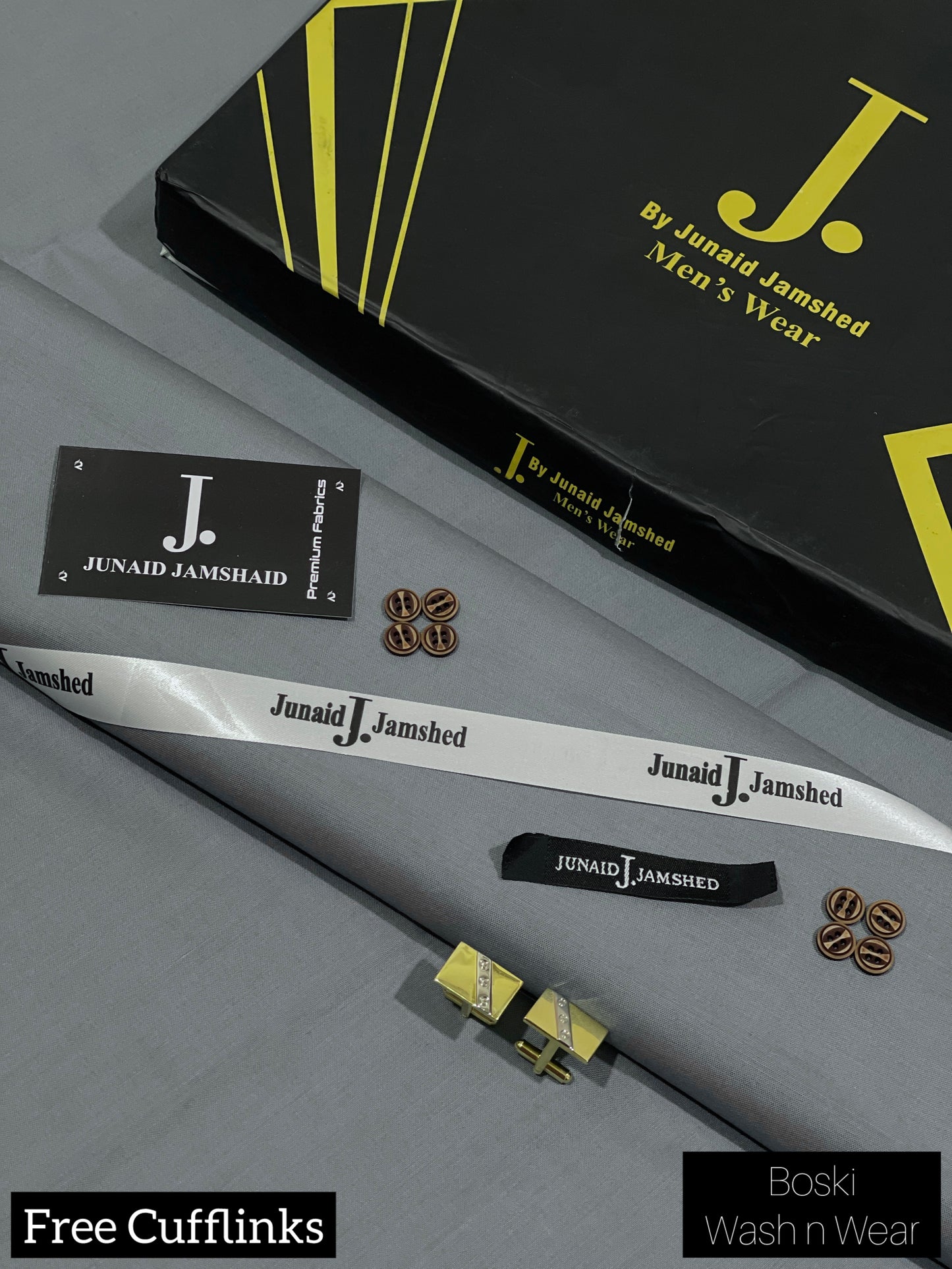 Junaid Jamshed Boski With Cufflinks D-02