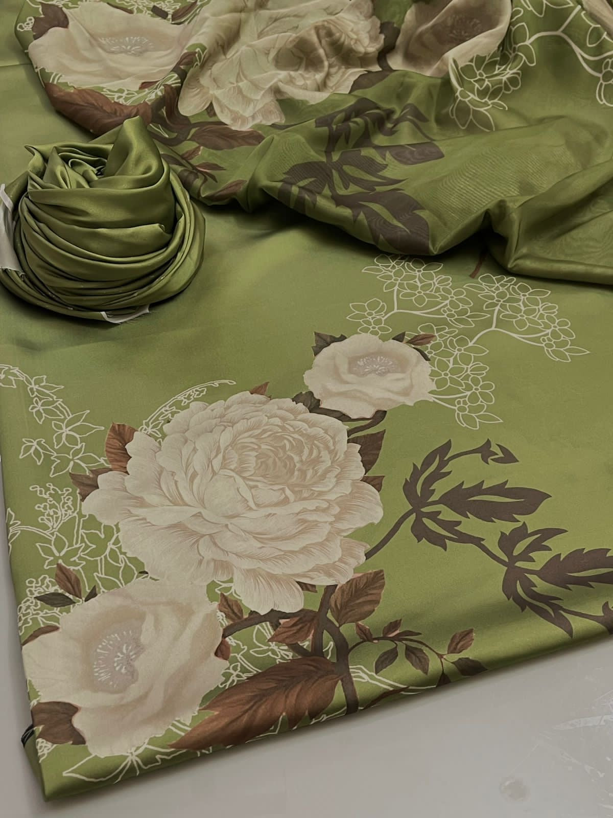 Unstitch Silk 3pc Digital Printed VS-17