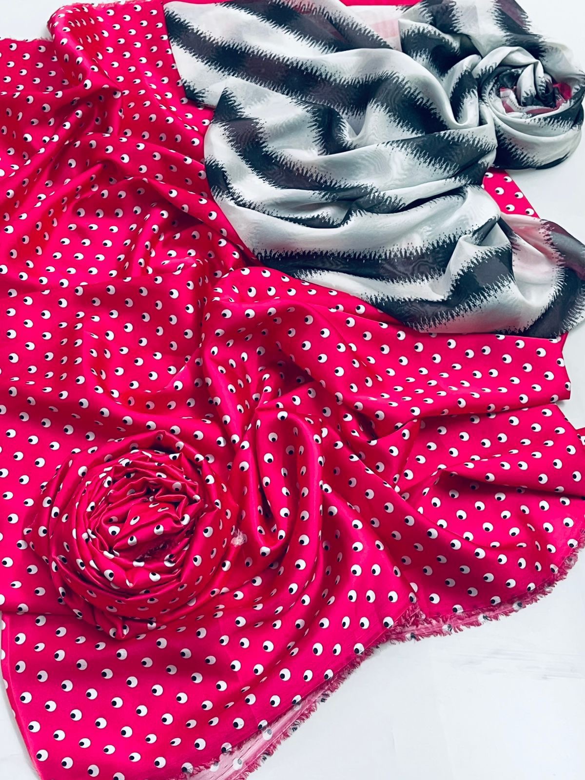 Unstitch Silk 3pc Digital Printed VS-13