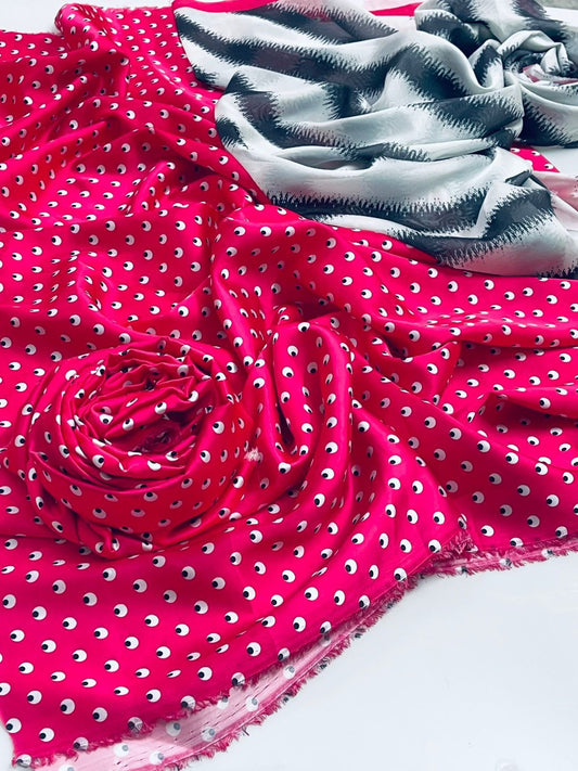 Unstitch Silk 3pc Digital Printed VS-13