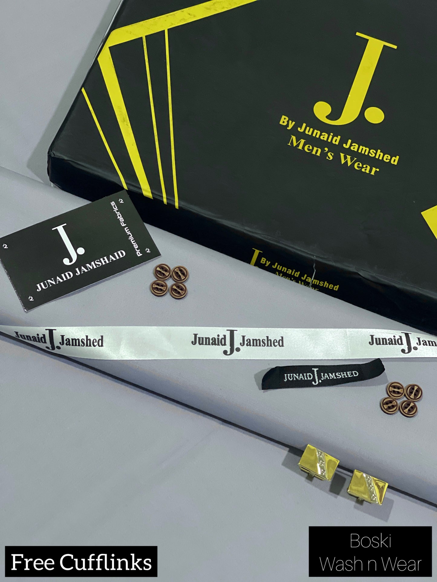 Junaid Jamshed Boski With Cufflinks D-12