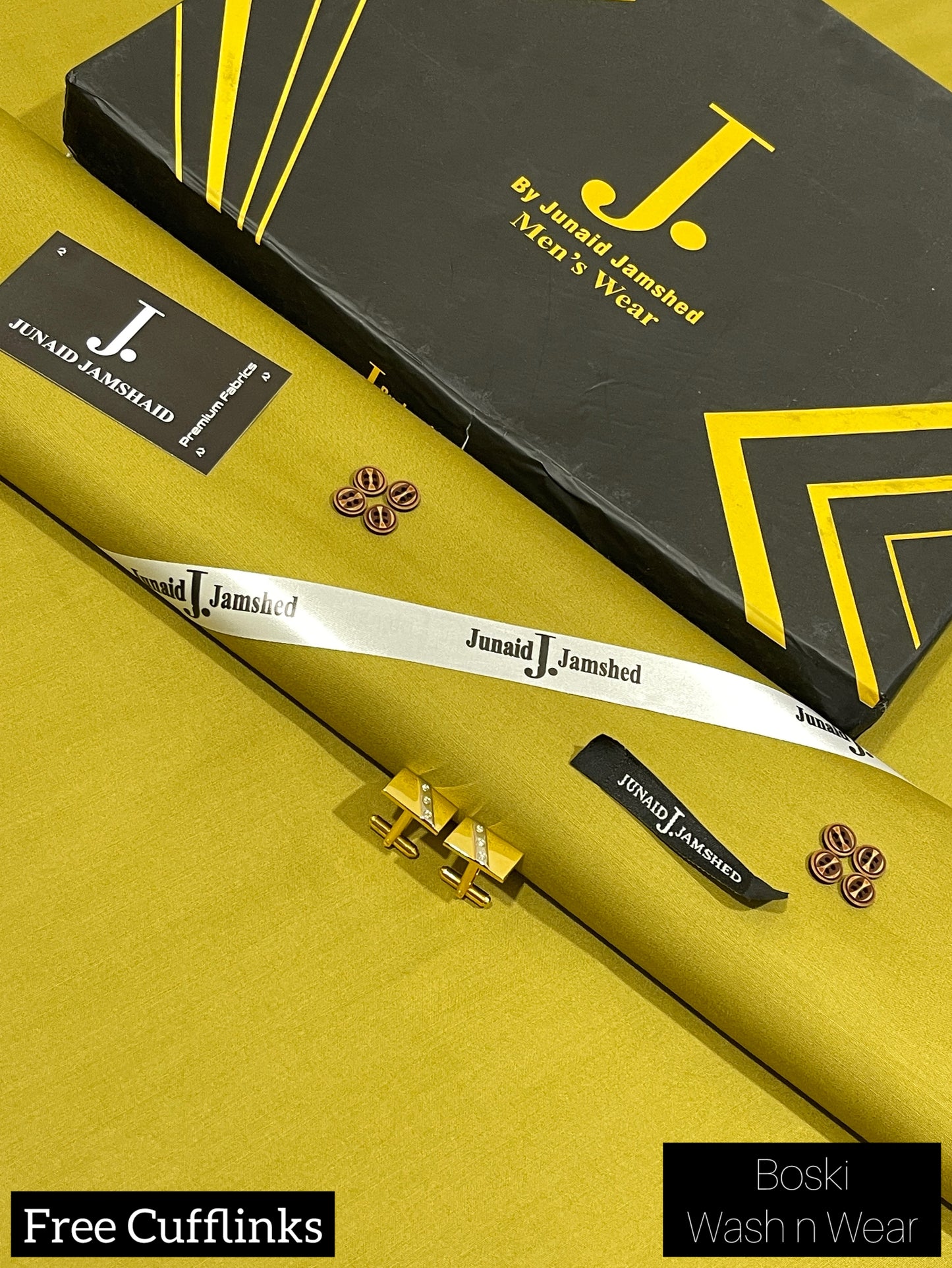 Junaid Jamshed Boski With Cufflinks D-03