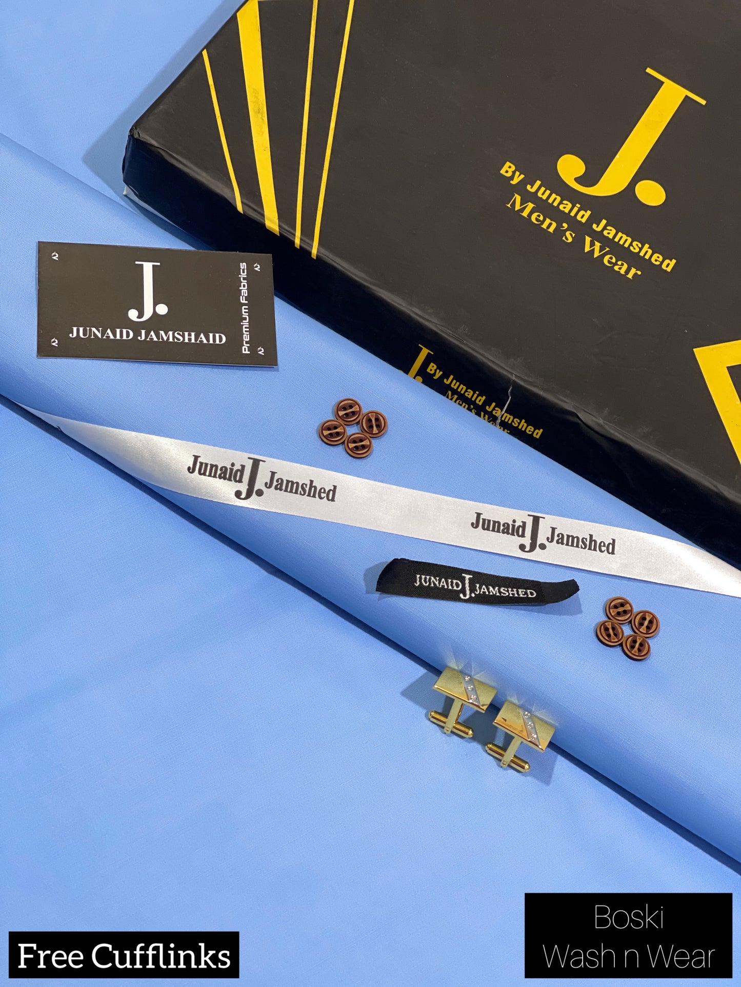 Junaid Jamshed Boski With Cufflinks D-09