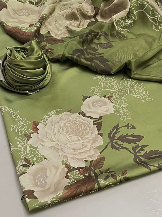 Unstitch Silk 3pc Digital Printed VS-17