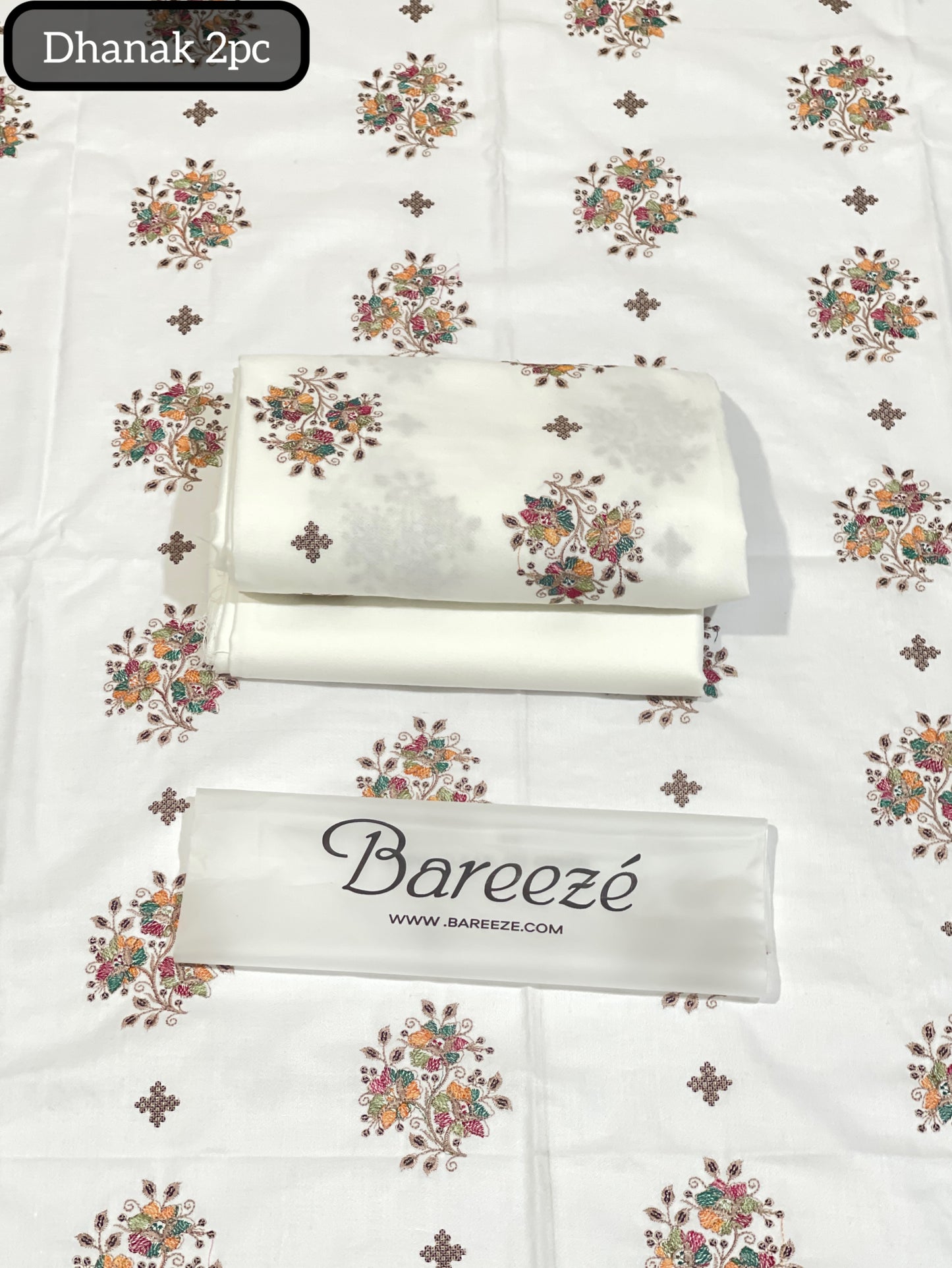 Bareeze DHANAK 2pc EMBROIDERY Winter Collection BD-007