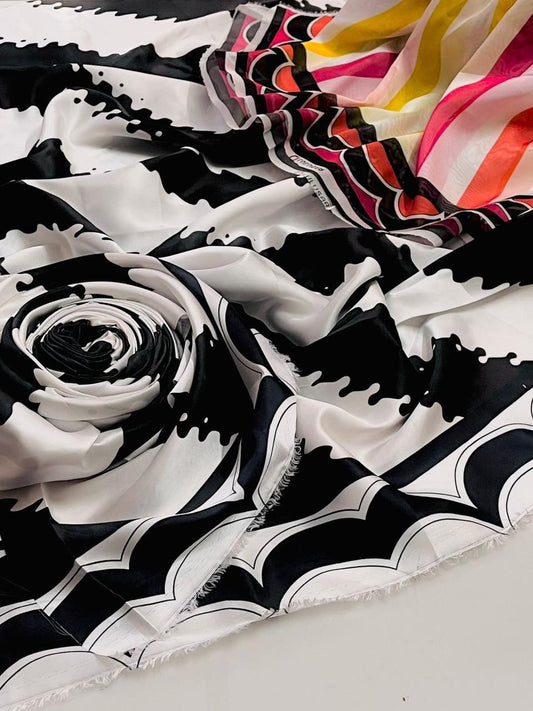 Unstitch Silk 3pc Digital Printed VS-19