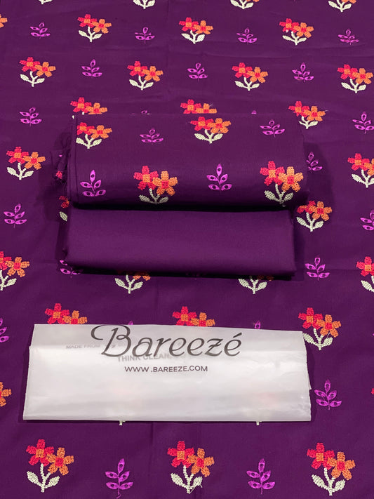 Bareeze DHANAK 2pc EMBROIDERY Winter Collection BD-010