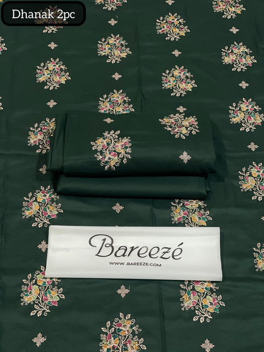 Bareeze DHANAK 2pc EMBROIDERY Winter Collection BD-003