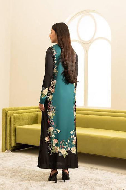 Unstitch Silk 3pc Digital Printed VS-14