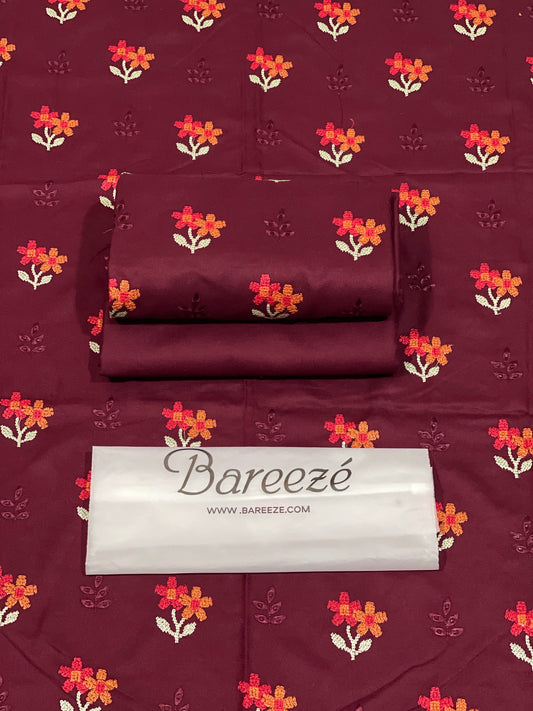 Bareeze DHANAK 2pc EMBROIDERY Winter Collection BD-009