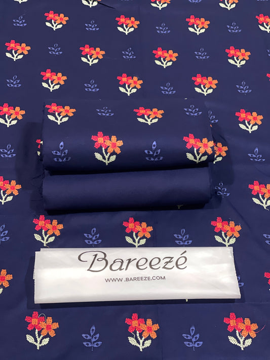 Bareeze DHANAK 2pc EMBROIDERY Winter Collection BD-012