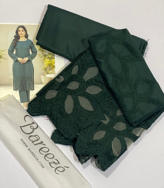 Bareeze DHANAK 2pc APPLIC WORK Winter Collection BD-014