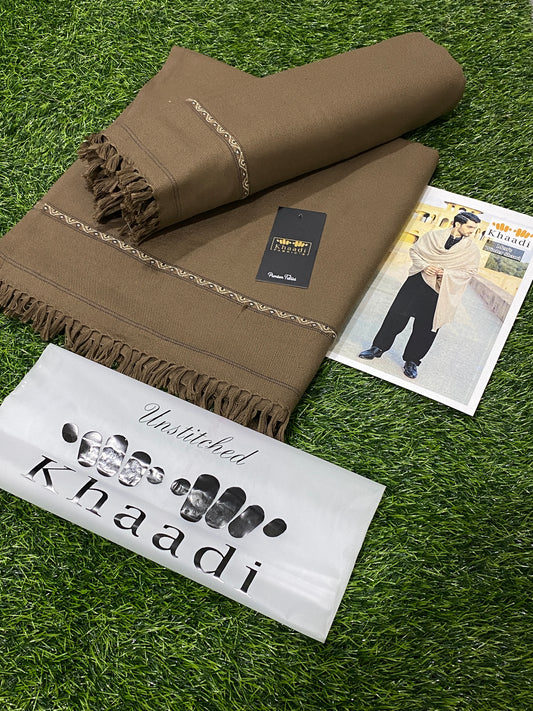 Khaadi Winter Wool Shawl BROWN KH-03